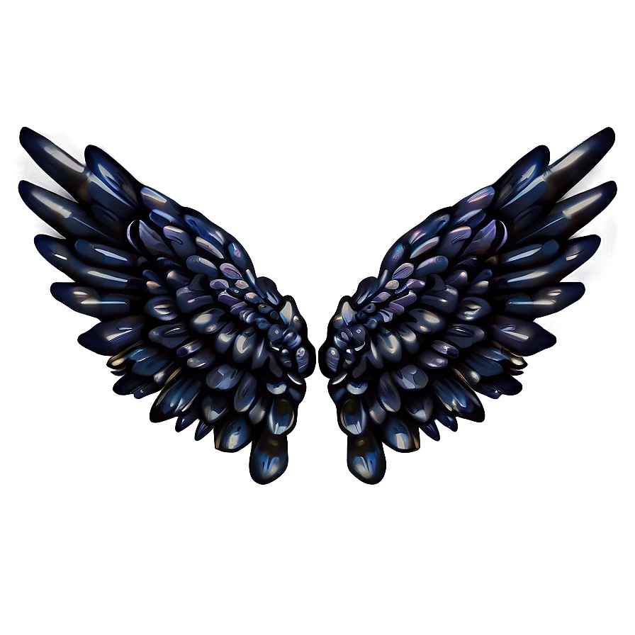 Delicate Angel Wings Pattern PNG 66 PNG with transparent background