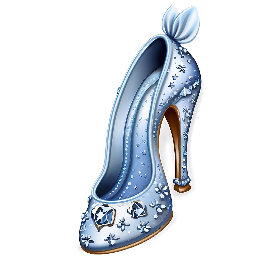 Delicate Cinderella Shoe Png 14