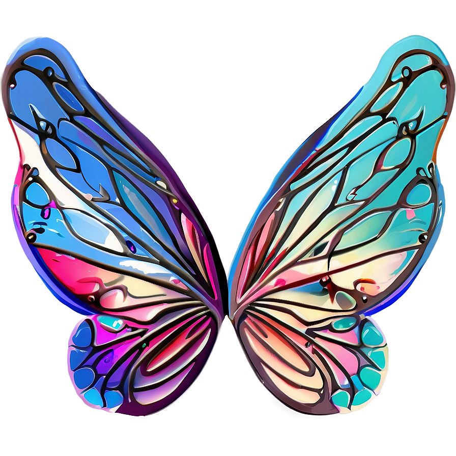 Delicate Fairy Wings Drawing Png Xub