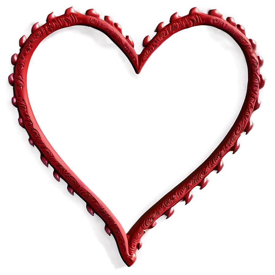 Delicate Heart Frame Png Ate24