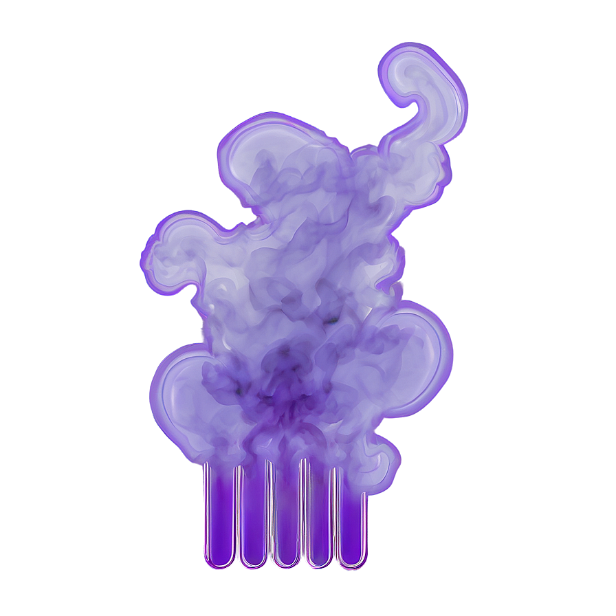 Delicate Purple Smoke Png 06122024