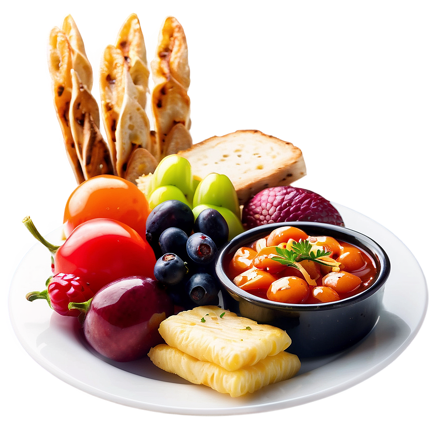 Delicious Food Platter Picture Png Wts