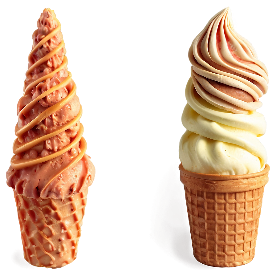 Delicious Ice Cream Cone Png Ata