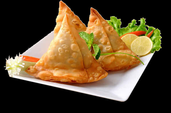 Delicious Samosason Plate