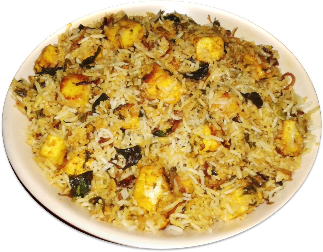 Delicious Veg Biryani Dish