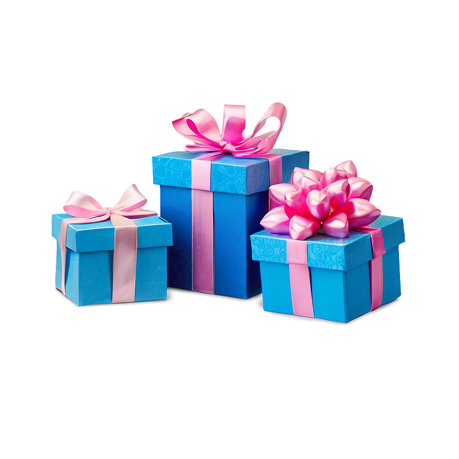 Delightful Celebration Gift Boxes PNG cnm30 PNG with transparent background