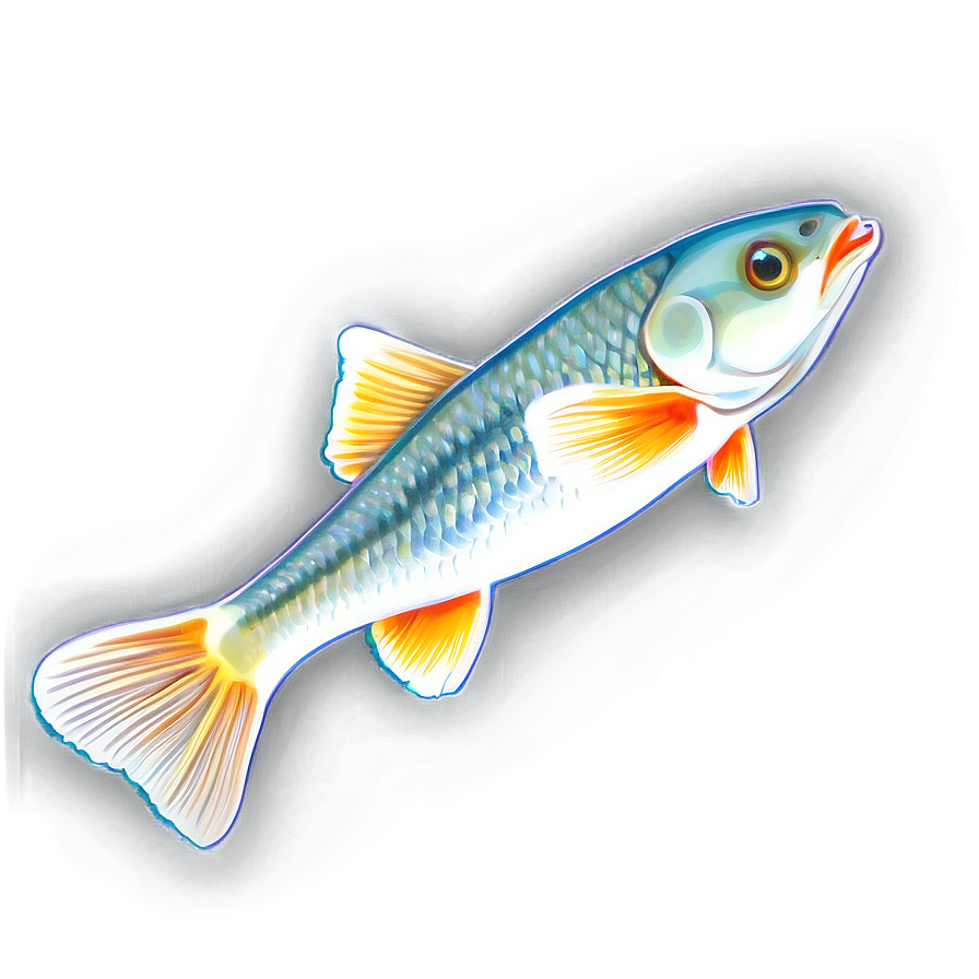 Delightful Fish Sketch Png Rds52