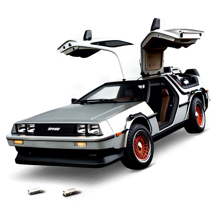 Delorean Digital Artwork Fantasy Png 06122024