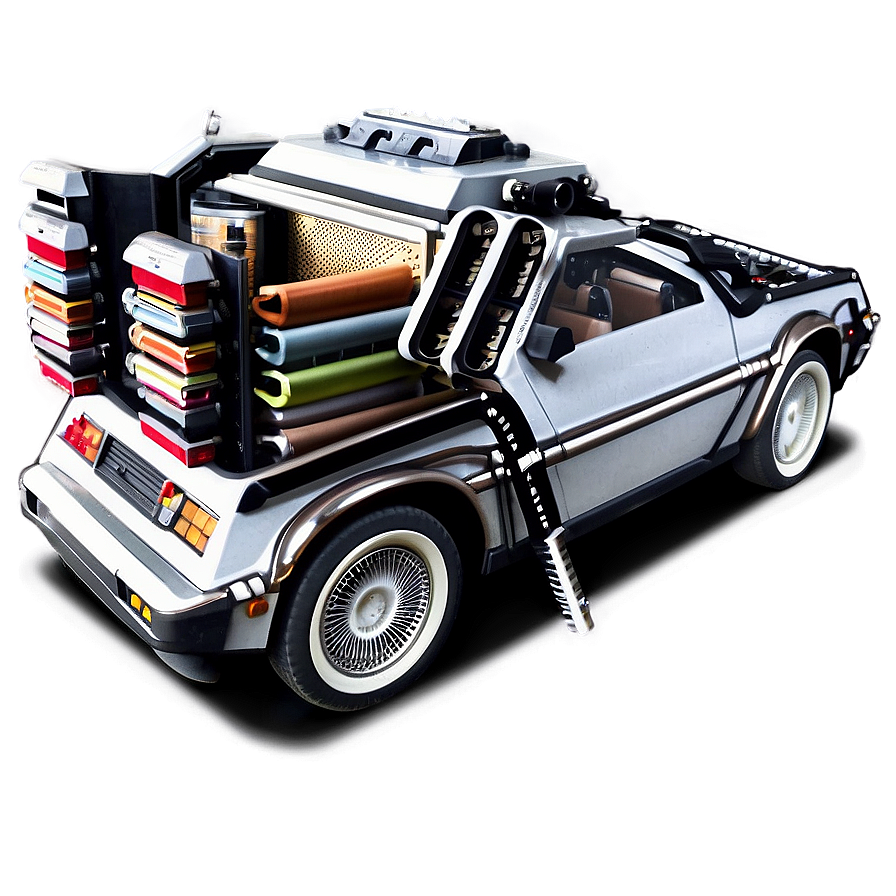 Delorean Time Machine Back To The Future Png 54