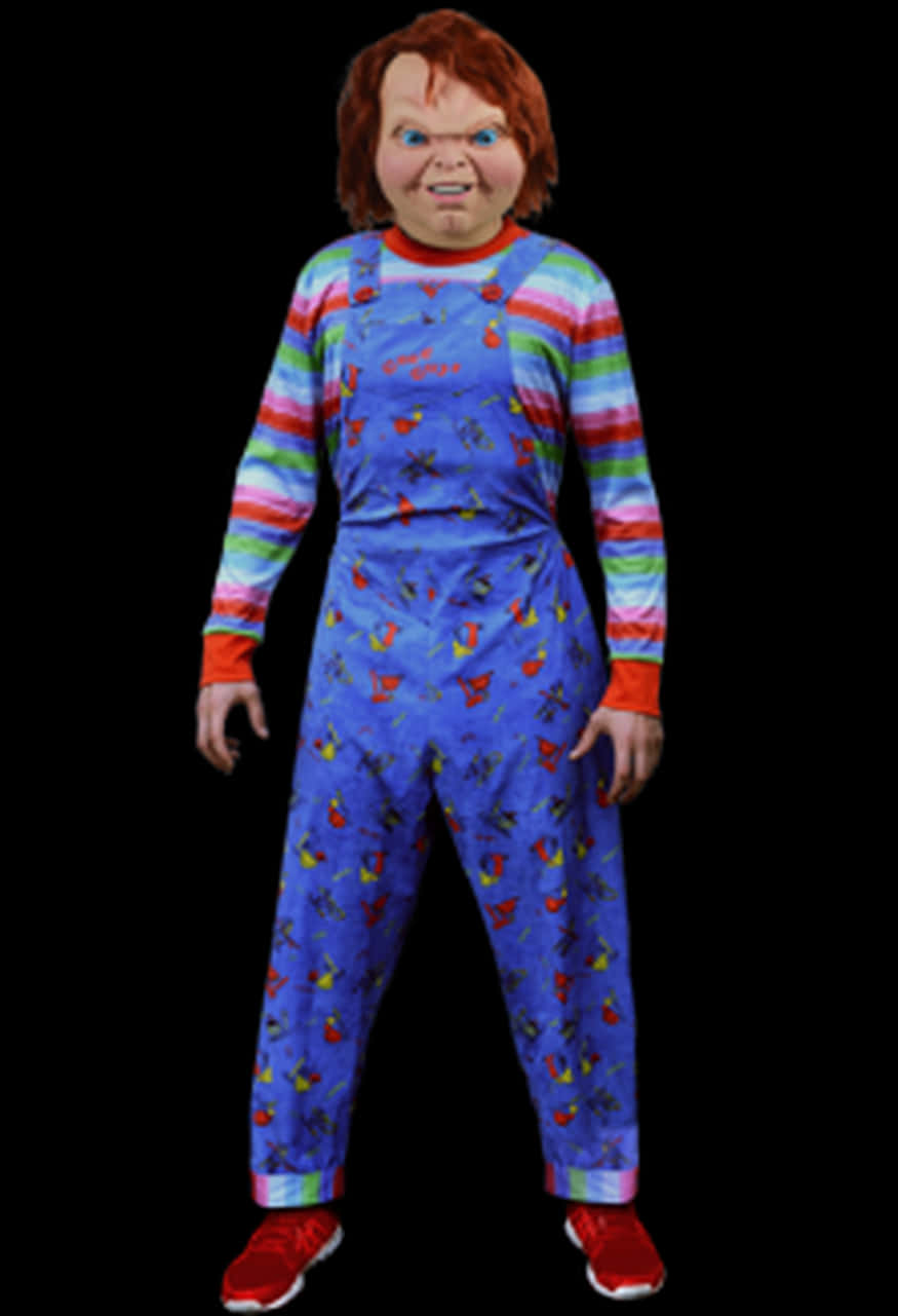Deluxe Good Guy Chucky Adult Costume - Chucky Costume, HD Png Download PNG with transparent background