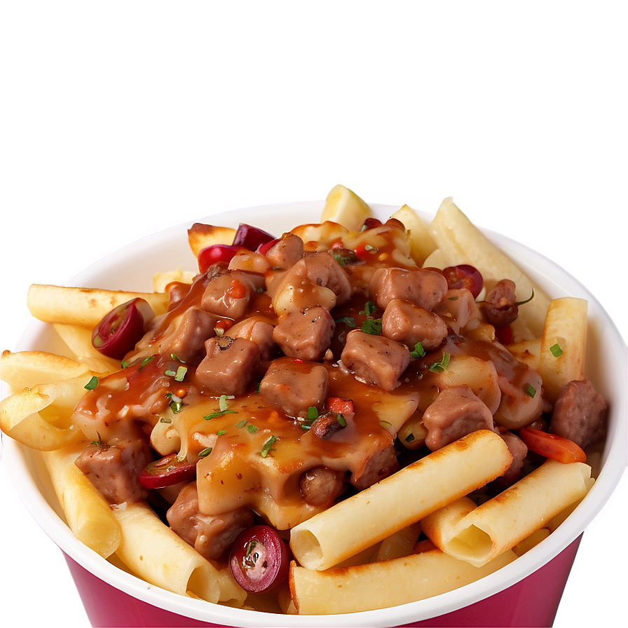 Deluxe Poutine With Sausage Png 06252024