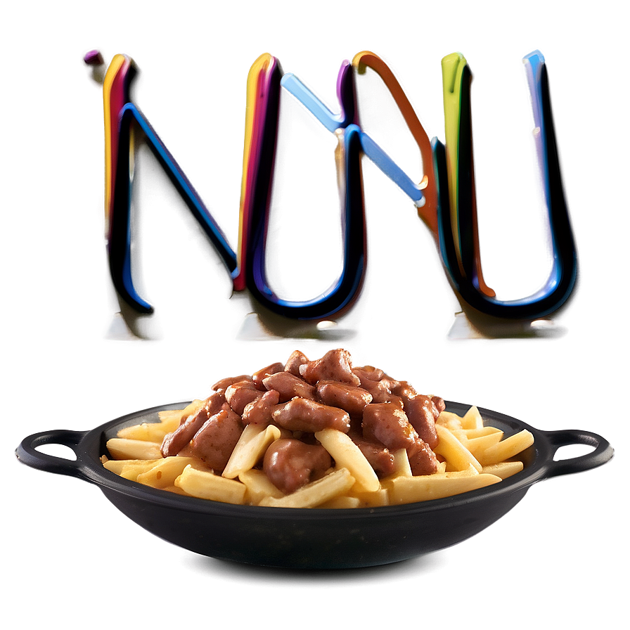 Deluxe Poutine With Sausage Png Mtn25