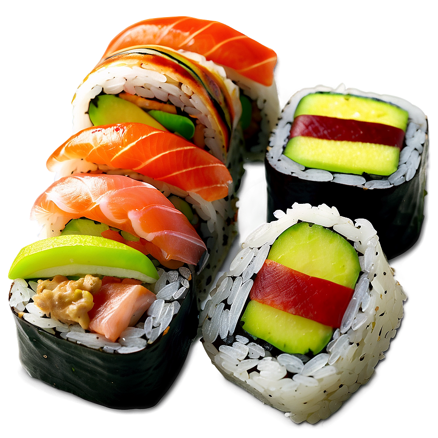 Deluxe Sushi Combo Png 05212024