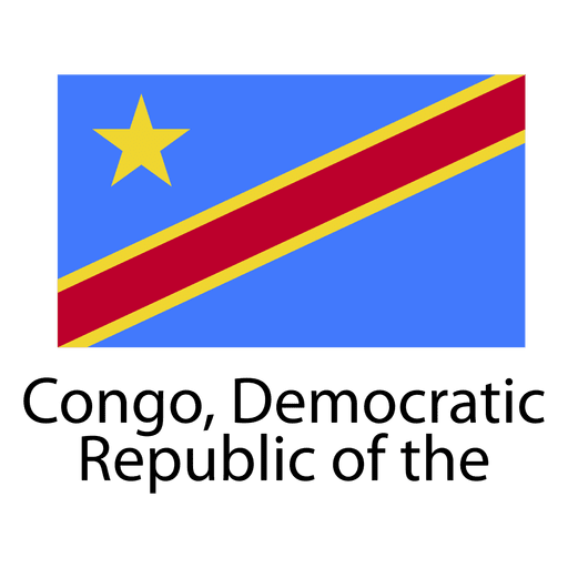 Democratic Republicof Congo Flag