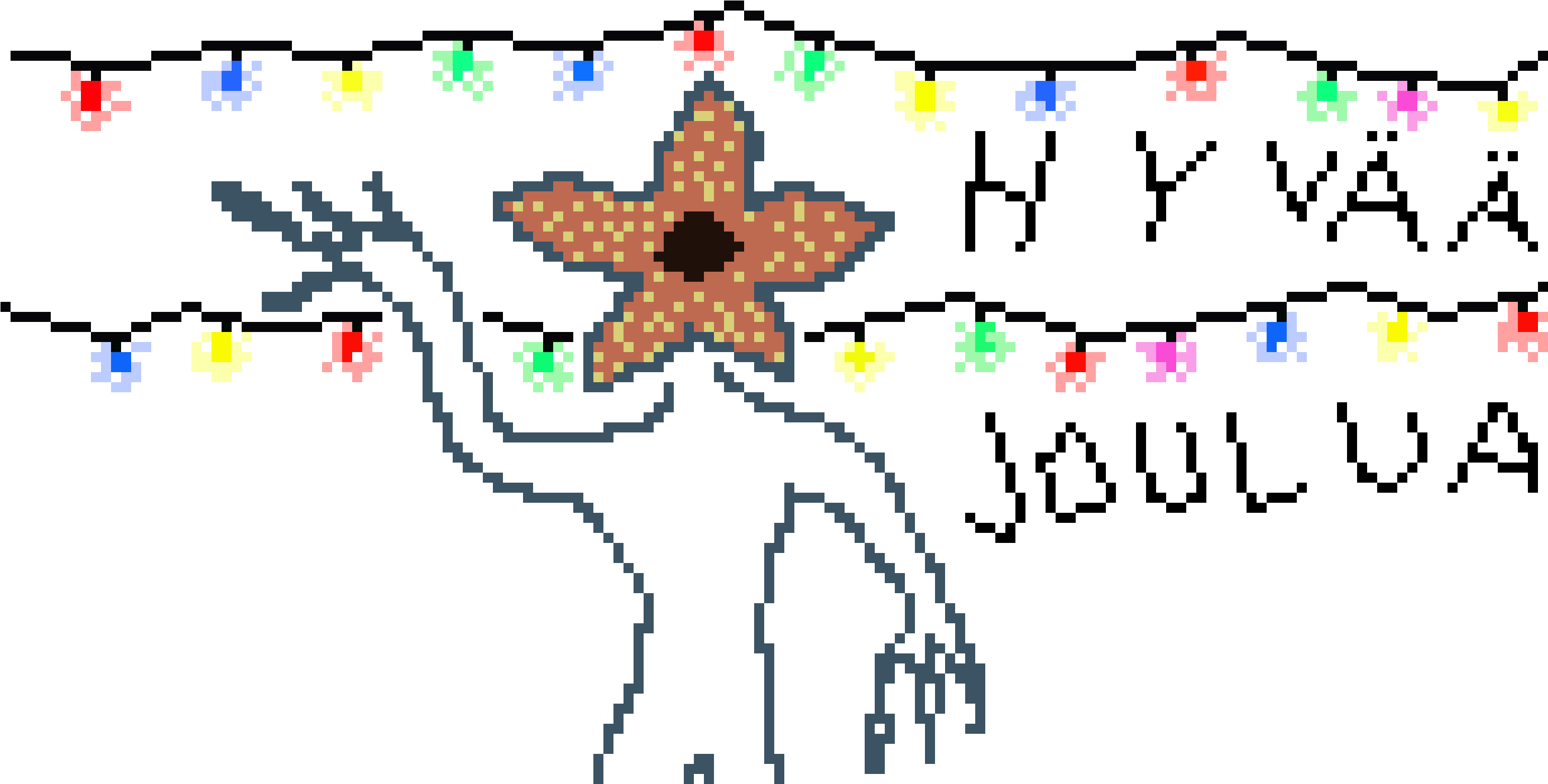 Demogorgon Pixel Art Stranger Things, HD Png Download PNG with transparent background