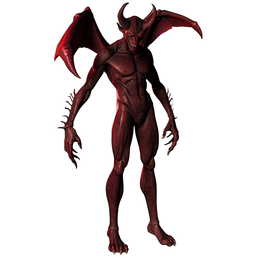 Demon Devil Figure Png Ctg