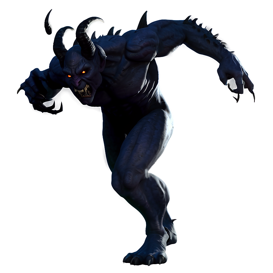 Demon In Shadow Png Gge