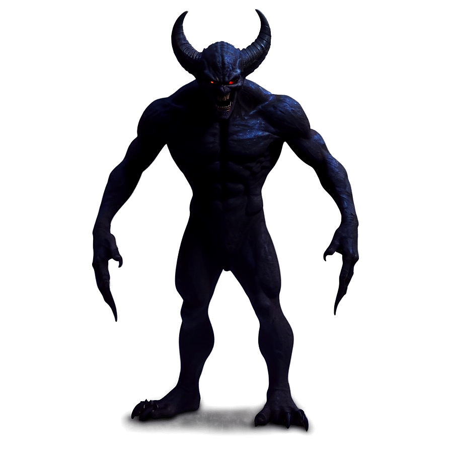 Demon In Shadow Png Xkj