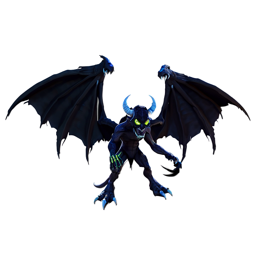 Demon With Black Wings Png 26