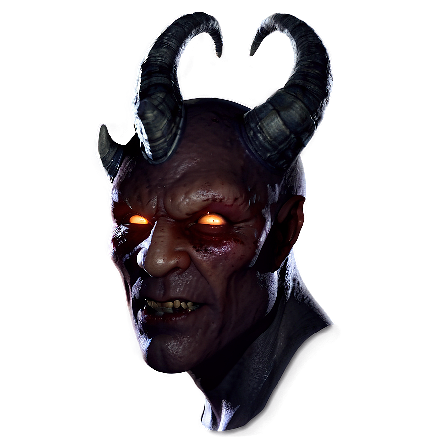 Demon With Horns Png Jjt