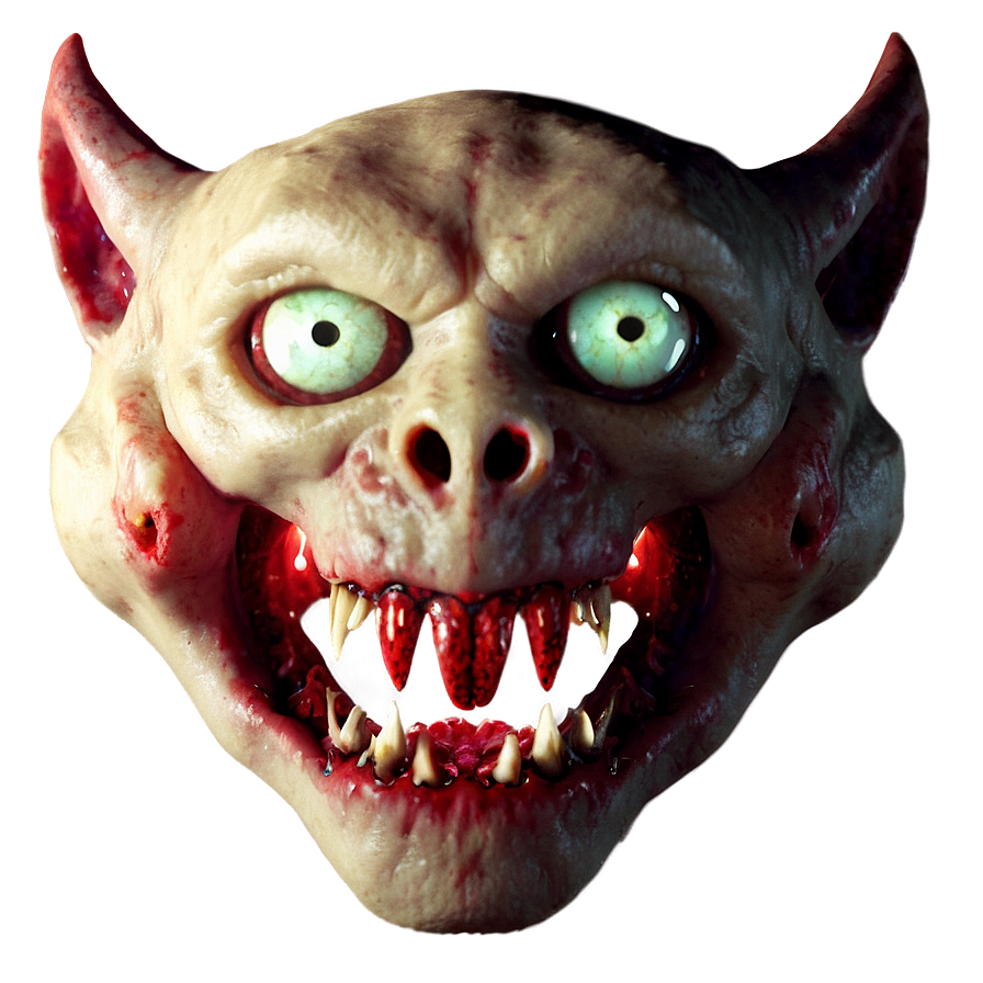 Demon With Red Eyes Png Wgn