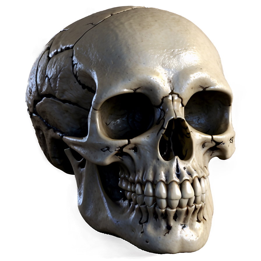 Demonic Skull Scene Png A