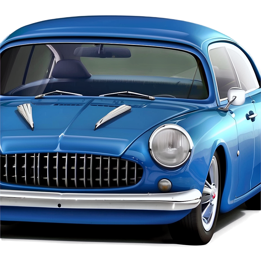 Denim Blue Car Composition Png Tlr