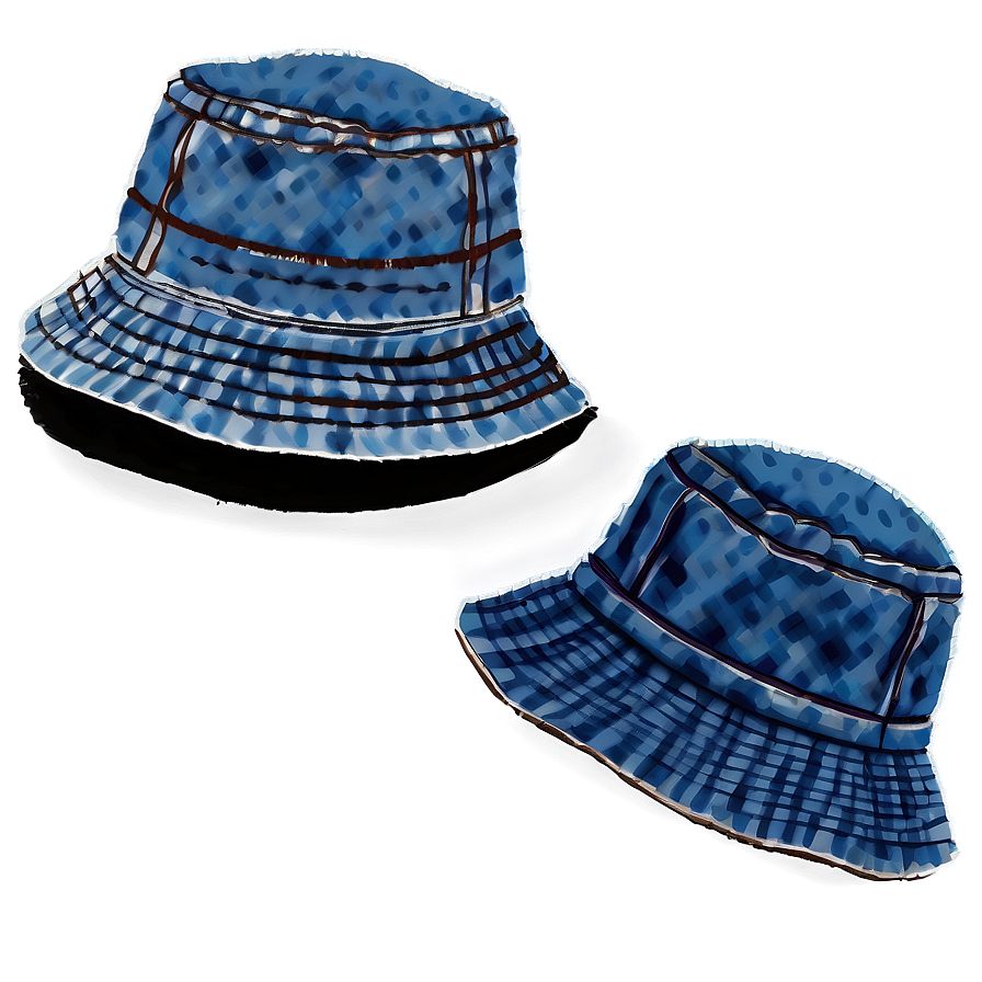 Denim Bucket Hat Png Hfc93