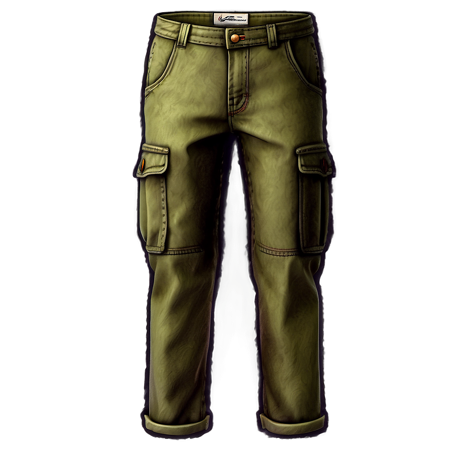 Denim Cargo Pants Png Rpy