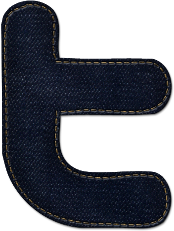 Denim Fabric Twitter Logo