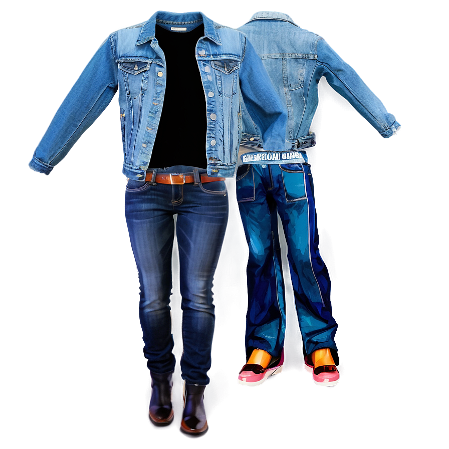 Denim Jeans and Jackets PNG dgp PNG with transparent background