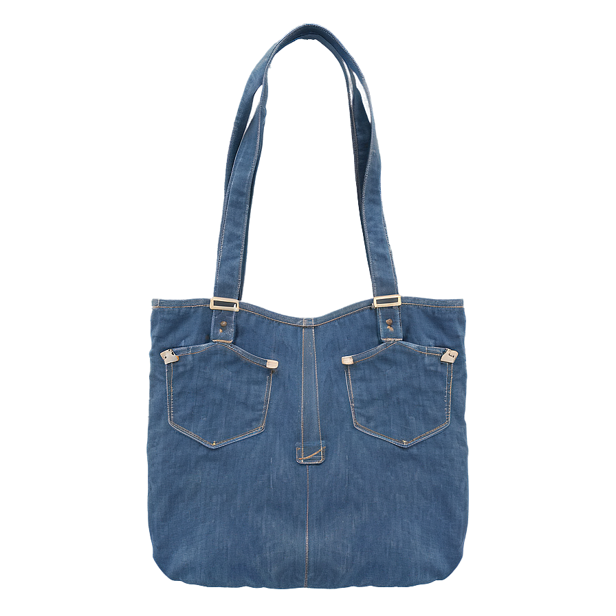 Denim Tote Bag Png Avc73