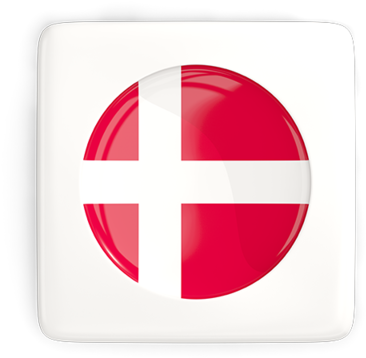 Denmark Flag Button