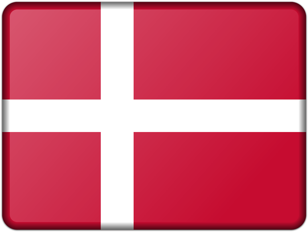 Denmark Flag Graphic