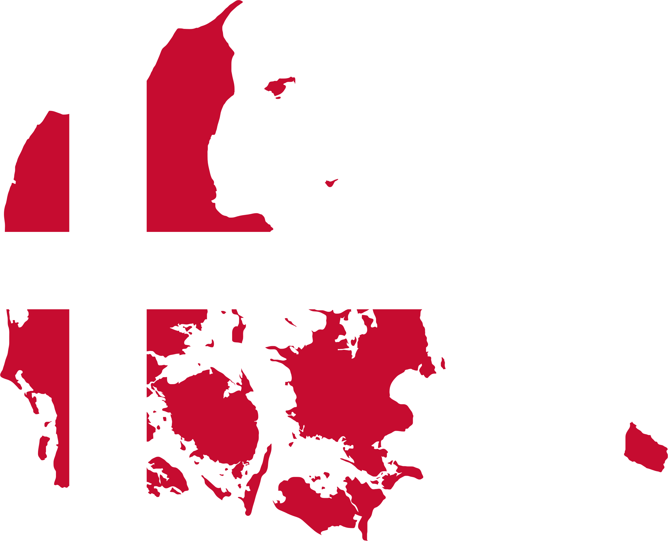 Denmark Map Flag Clip Arts - Denmark Map Flag Png, Transparent Png PNG with transparent background
