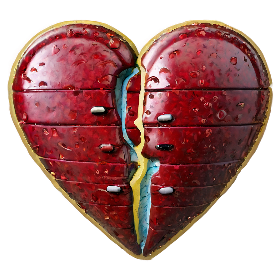 Depressed Broken Heart Emoji Png 45