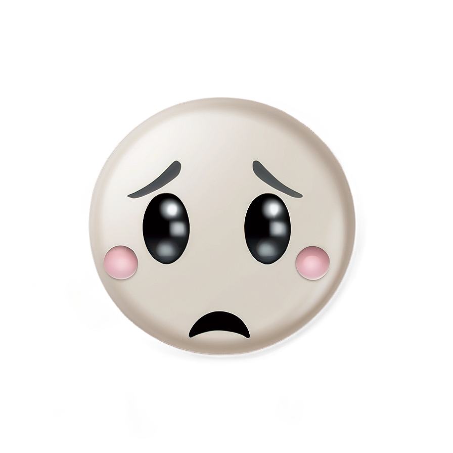 Depressed Emoji Png Ilj