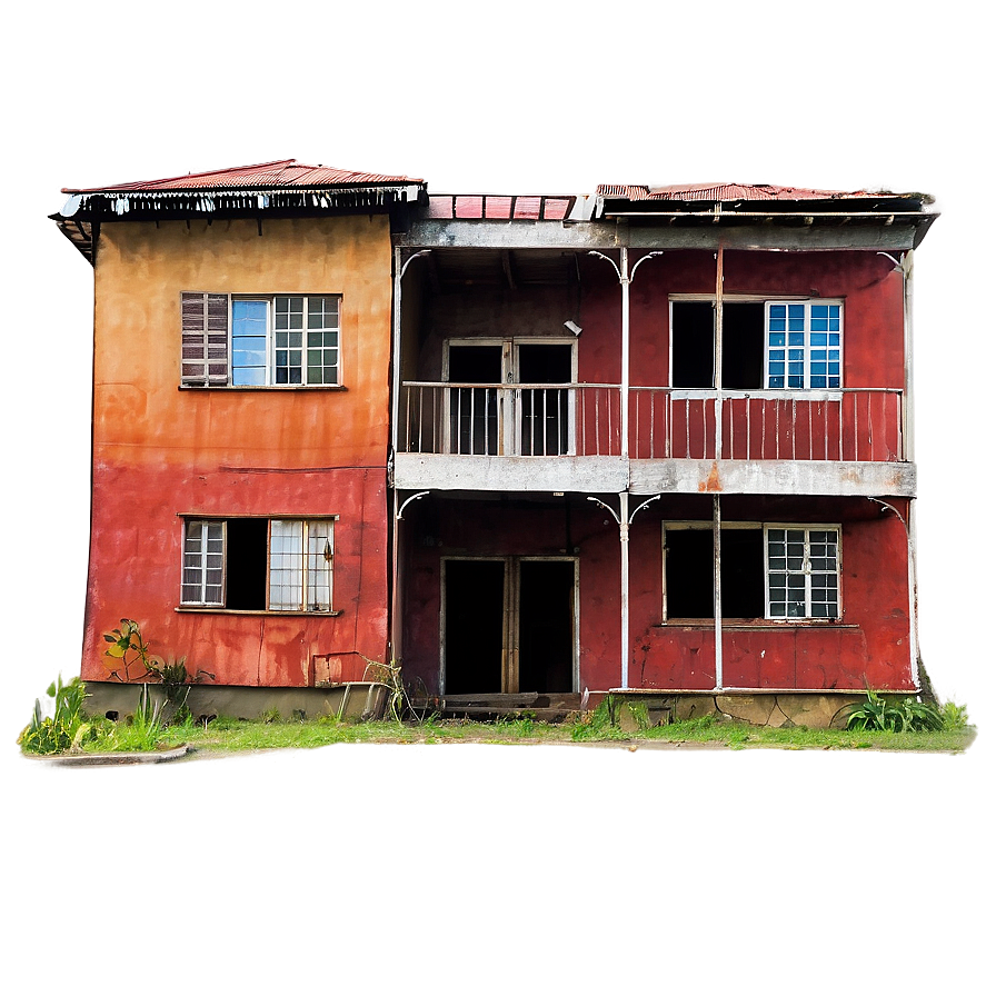 Derelict Residential Building Png Tbh