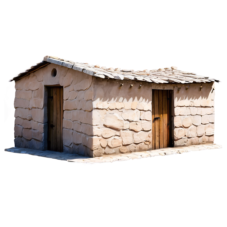 Desert Adobe Building Png 35