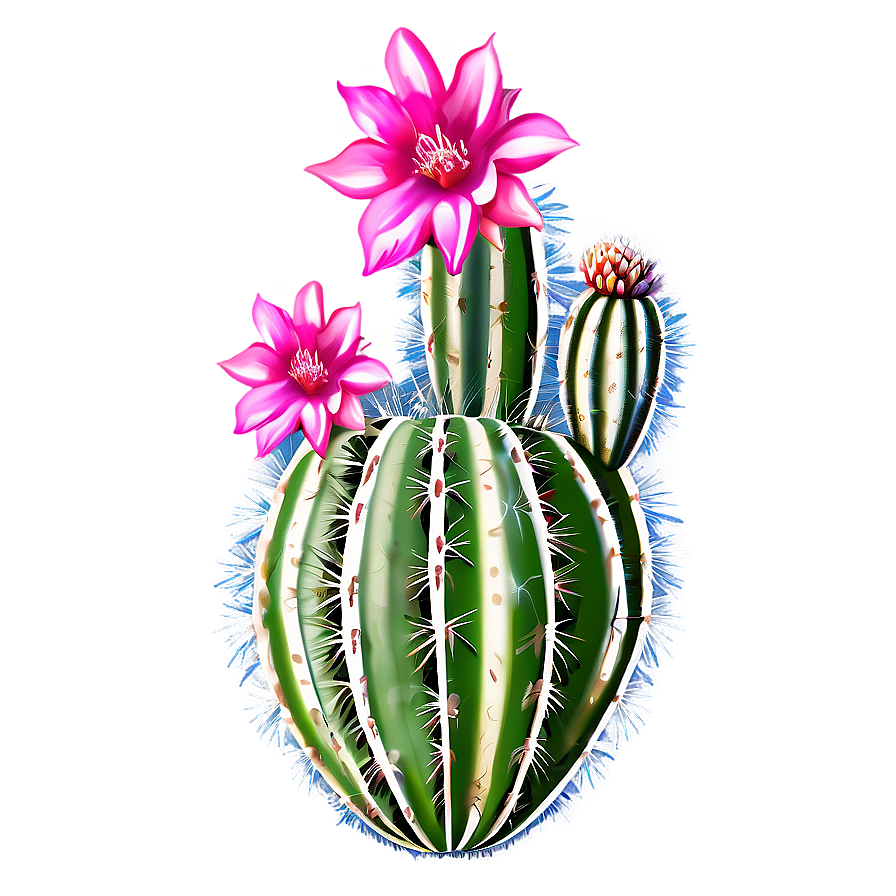 Desert Cactus Flower Png Erk