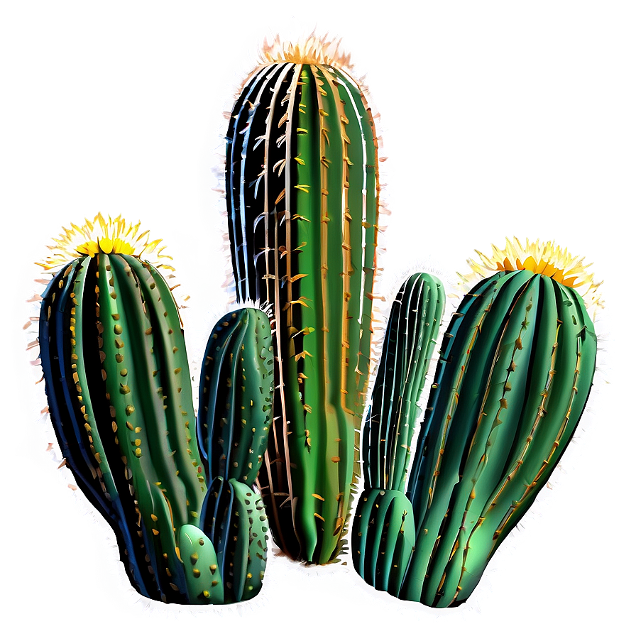 Desert Cactus PNG 05032024 PNG with transparent background