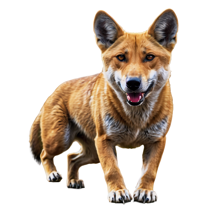 Desert Dingo Artwork Png 06202024