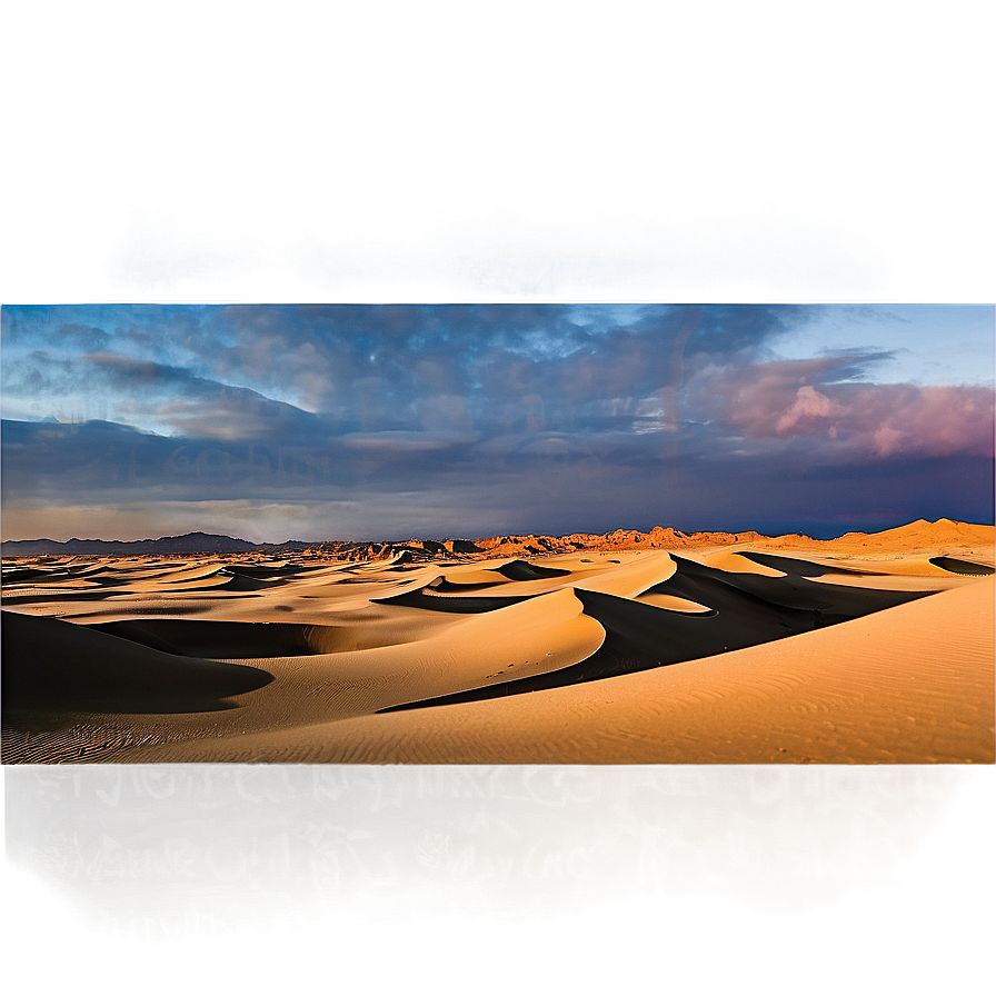 Desert Dunes at Dawn Landscape PNG hjb PNG with transparent background