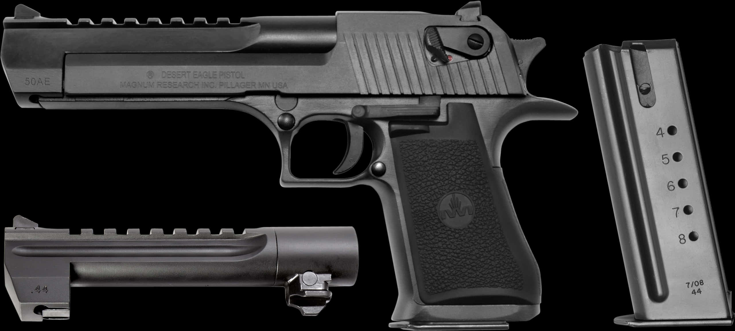 Desert Eagle Pistoland Magazine