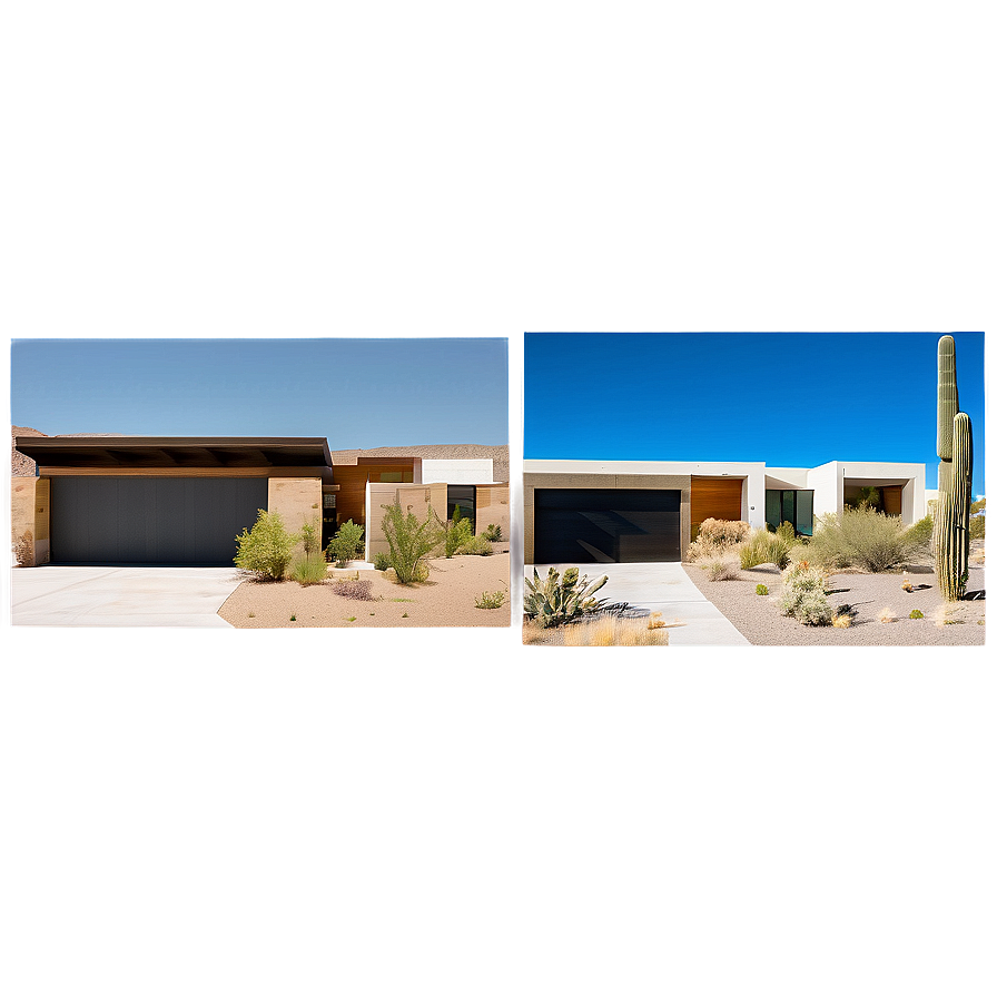 Desert Modern Home Png Lev