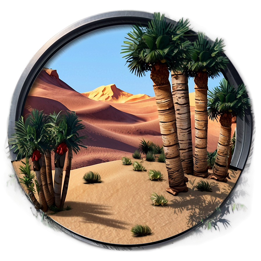 Desert Oasis Png Lnw69