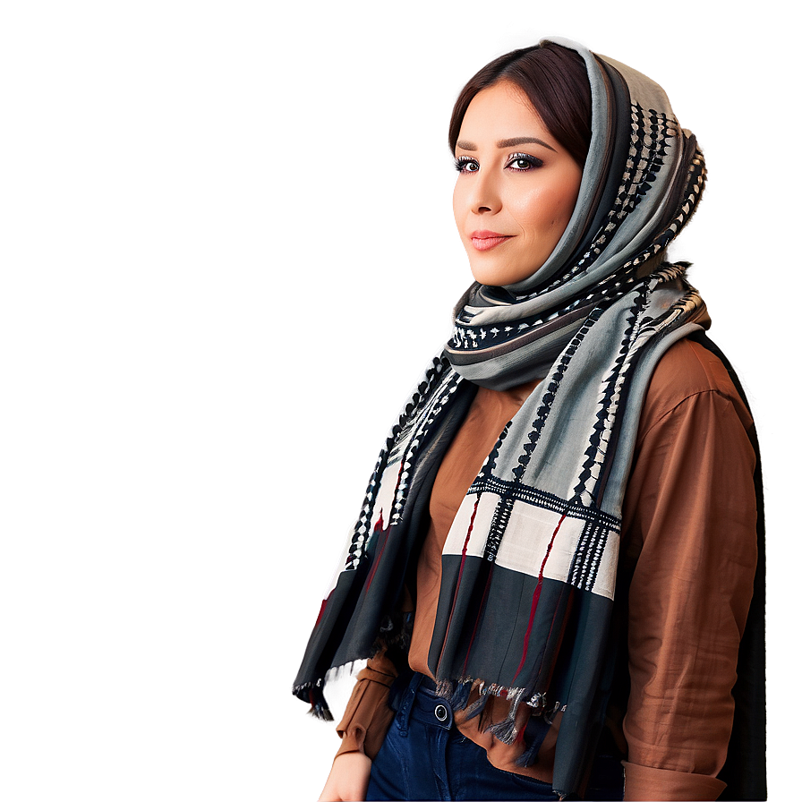 Desert Scarf Keffiyeh Style Png Iiw19