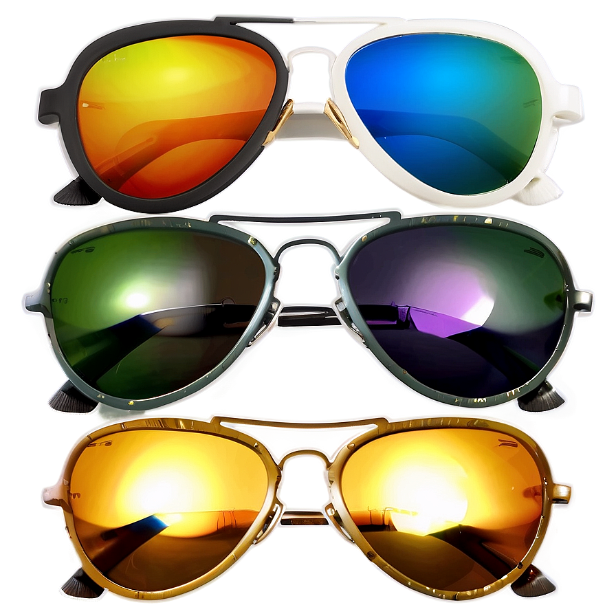 Designer Aviator Sunglasses Png 14