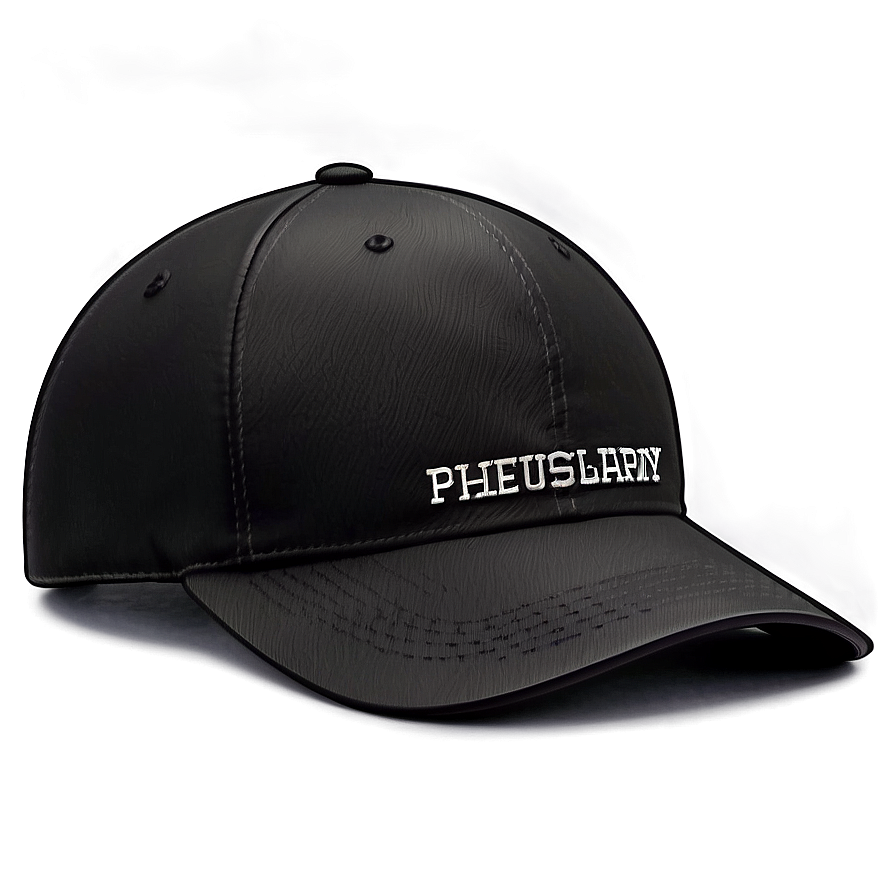 Designer Black Cap Png 06122024