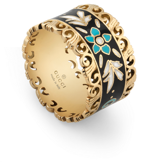 Gucci Fashion Jewelry Icon Ring - Gucci Icon Blooms Ring, HD Png Download PNG with transparent background